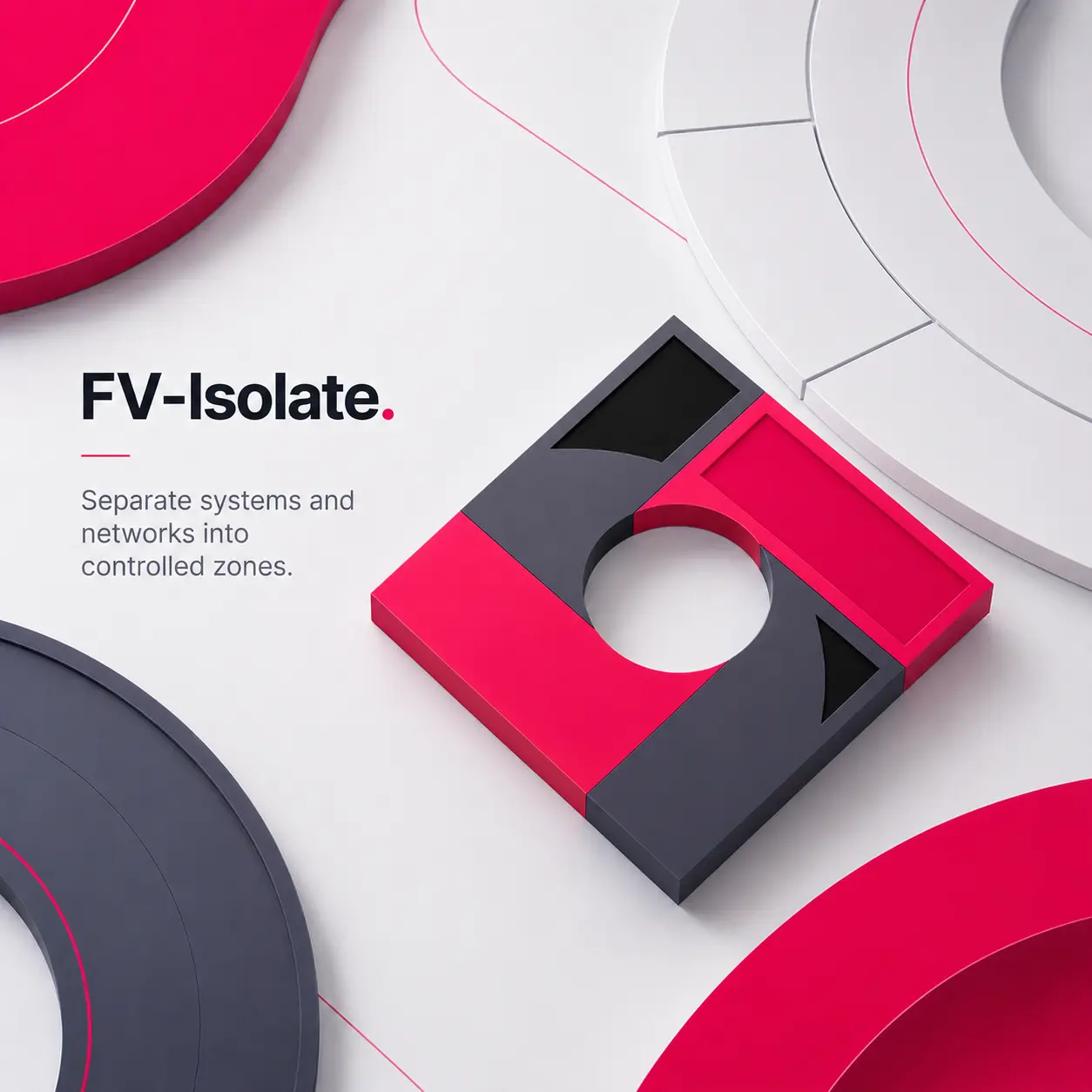 FV-Isolate module artwork: separate systems and networks into controlled zones
