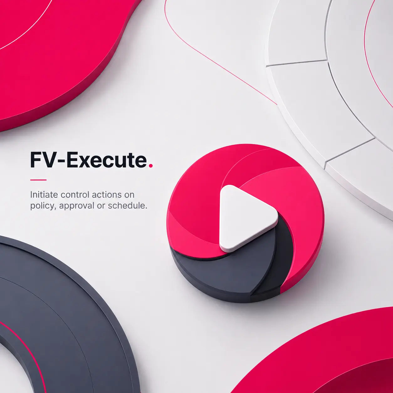FV-Execute module artwork: initiate control actions on policy, approval or schedule