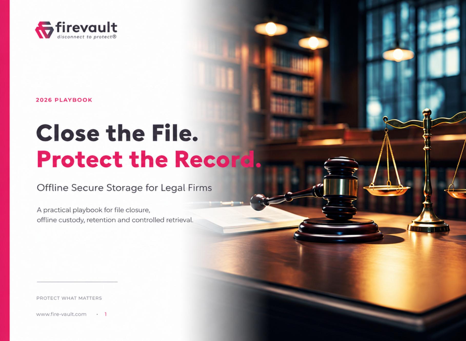 Close the File. Protect the Record. cover
