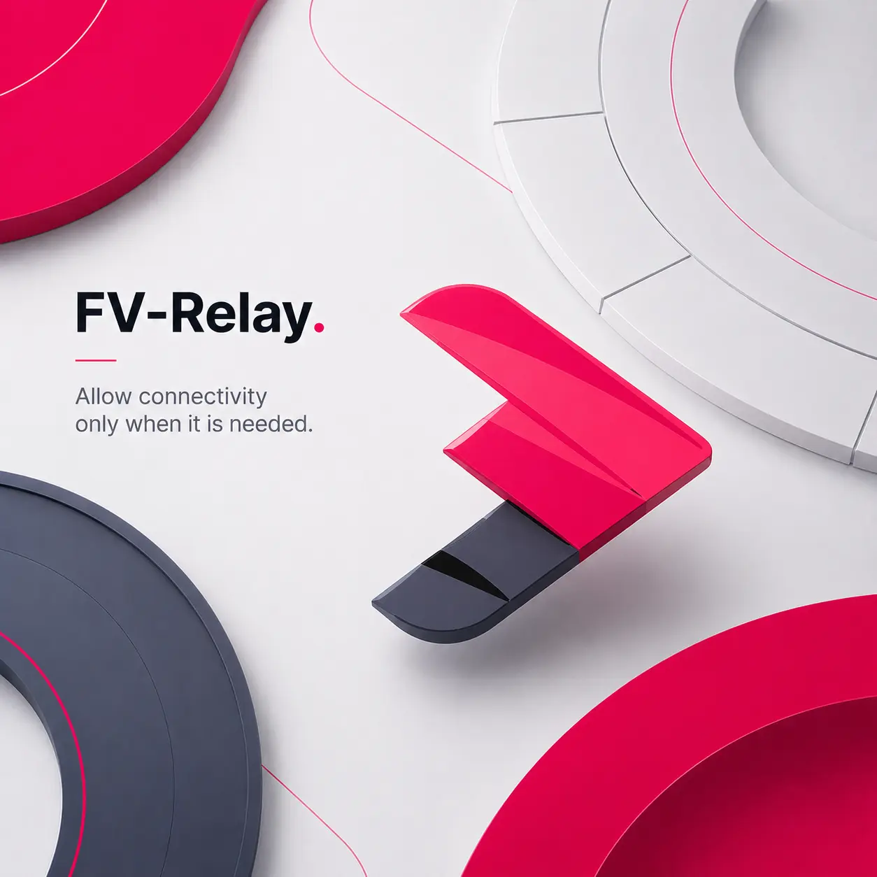 FV-Relay module artwork: allow connectivity only when it is needed